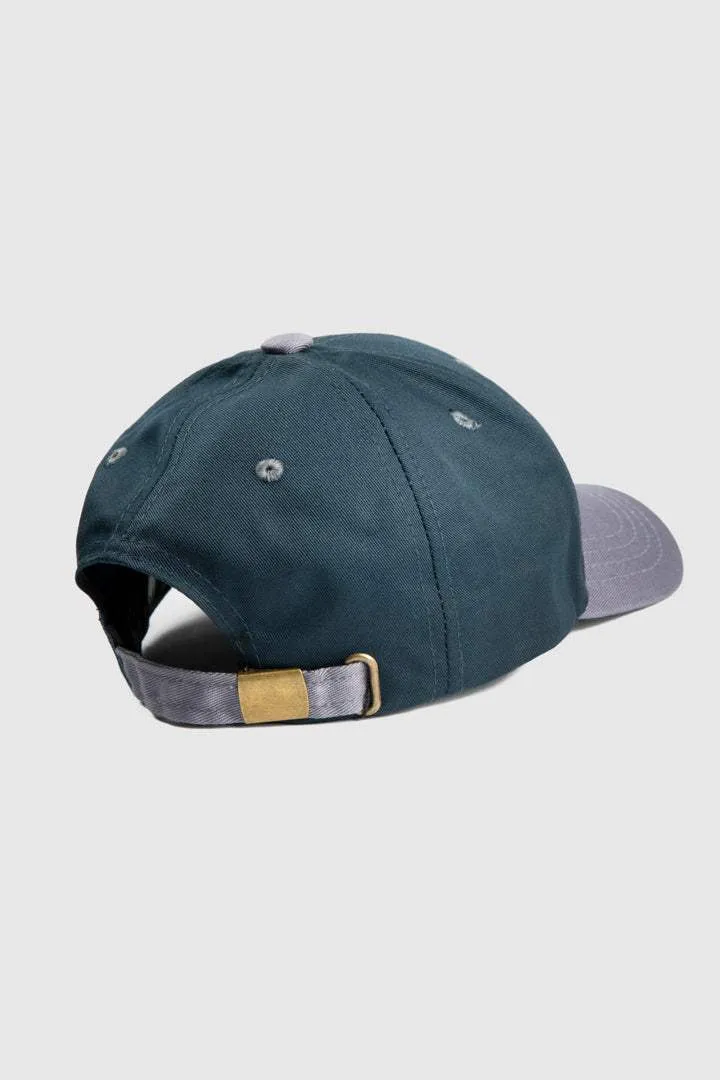 MNDZ Original Embroidered Cap - Blue & Grey