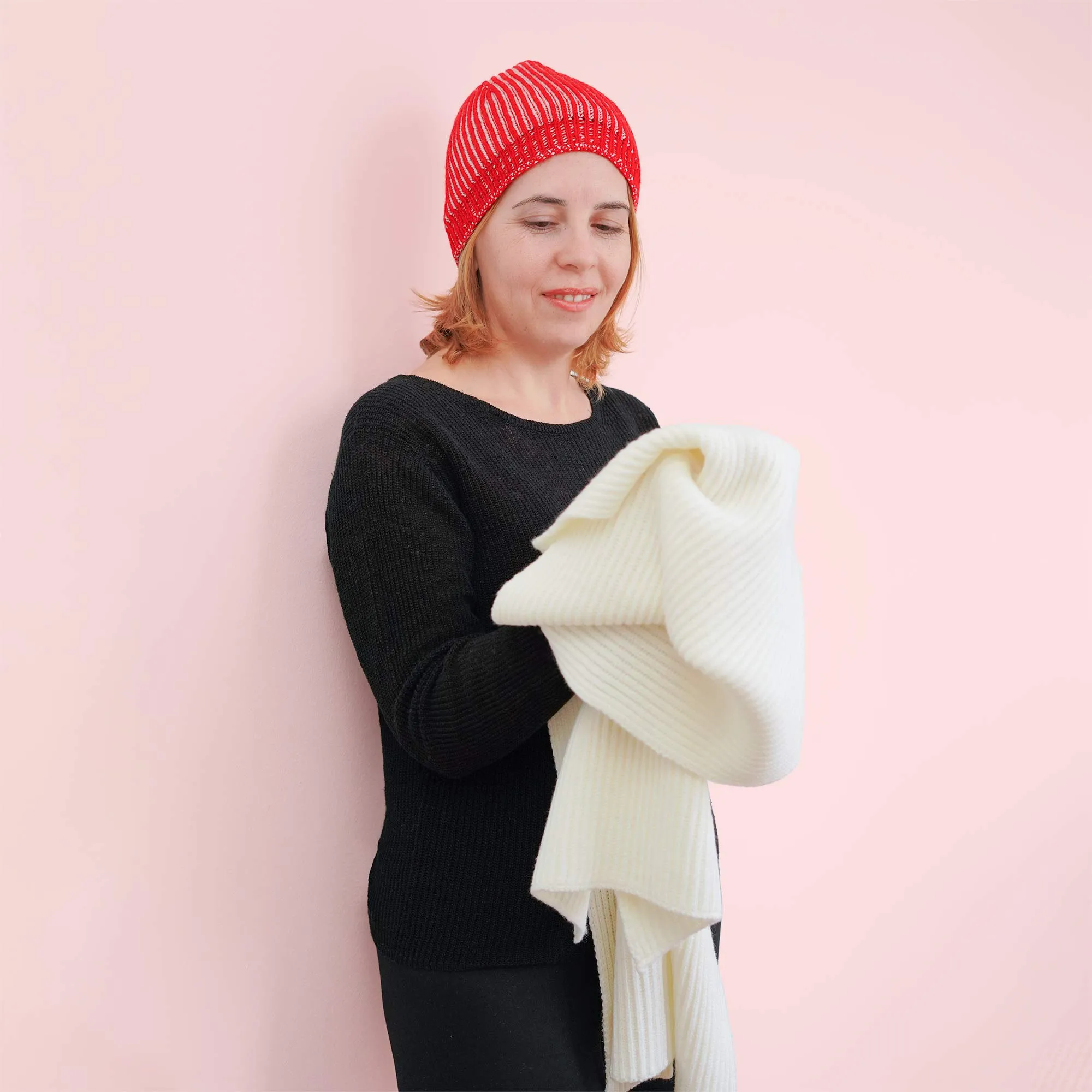 POLAR 100% Organic Merino Wool Beanie Winter Hat (Unisex) (No Elastic, No Latex, No Polyester, No Acrylic, No Polyamide) (100% Biodegradable)