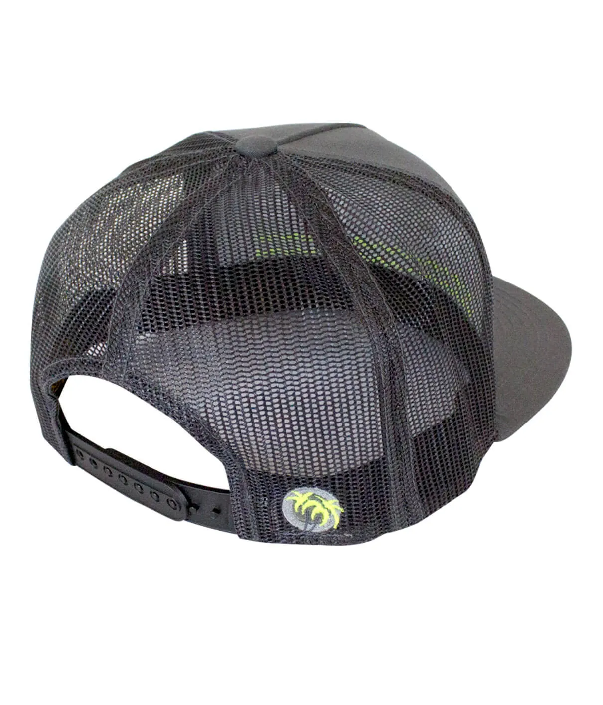 "On The Water - Center" Charcoal Trucker Hat