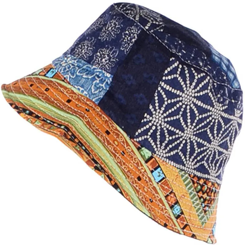 Reversible Printed Bucket hats Unisex