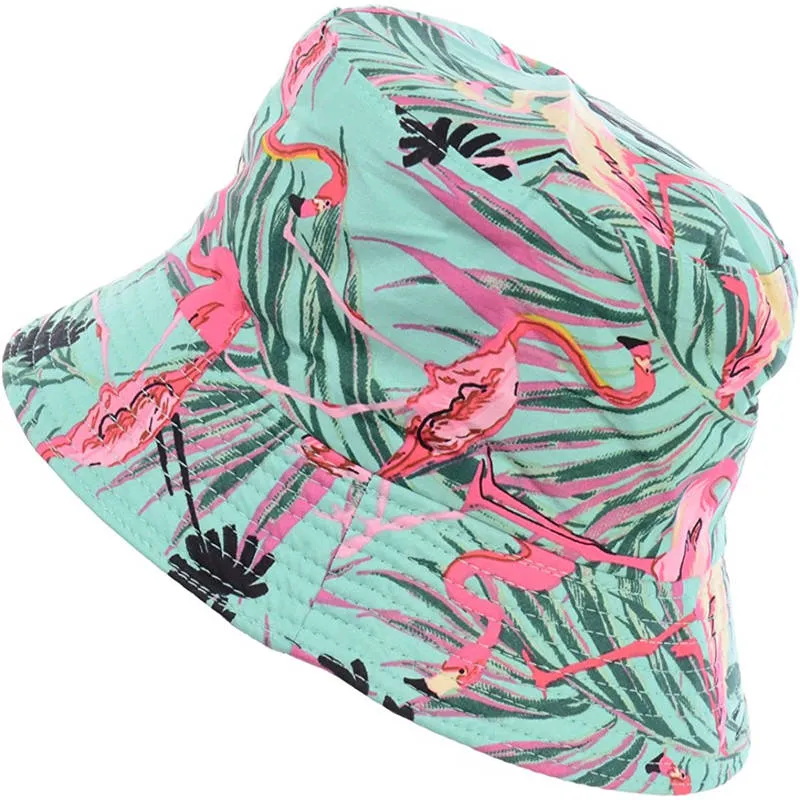 Reversible Printed Bucket hats Unisex