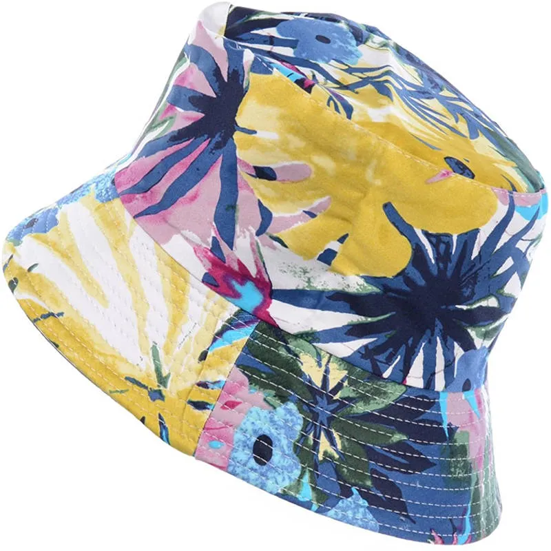 Reversible Printed Bucket hats Unisex