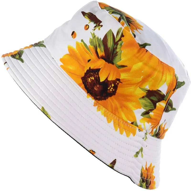 Reversible Printed Bucket hats Unisex