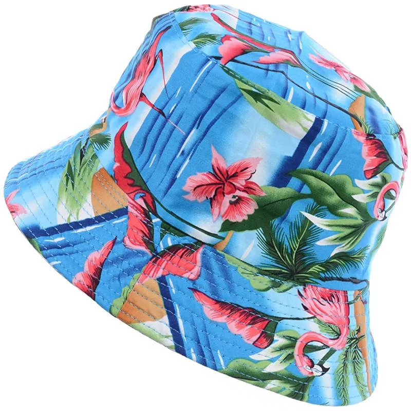 Reversible Printed Bucket hats Unisex