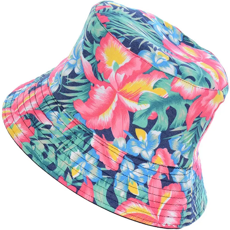 Reversible Printed Bucket hats Unisex