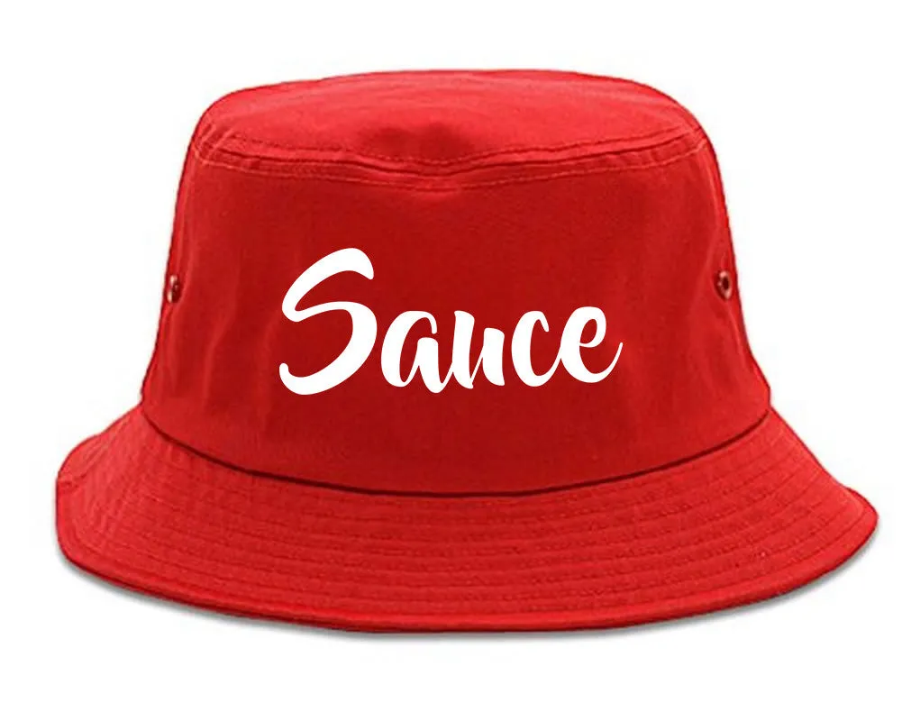 Sauce Script Bucket Hat