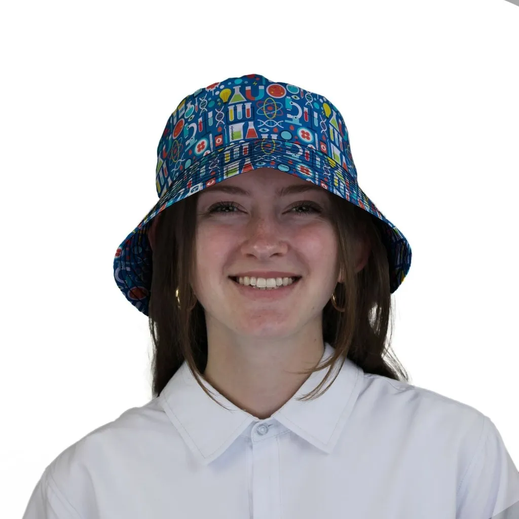 Science Lab Blue Science Bucket Hat