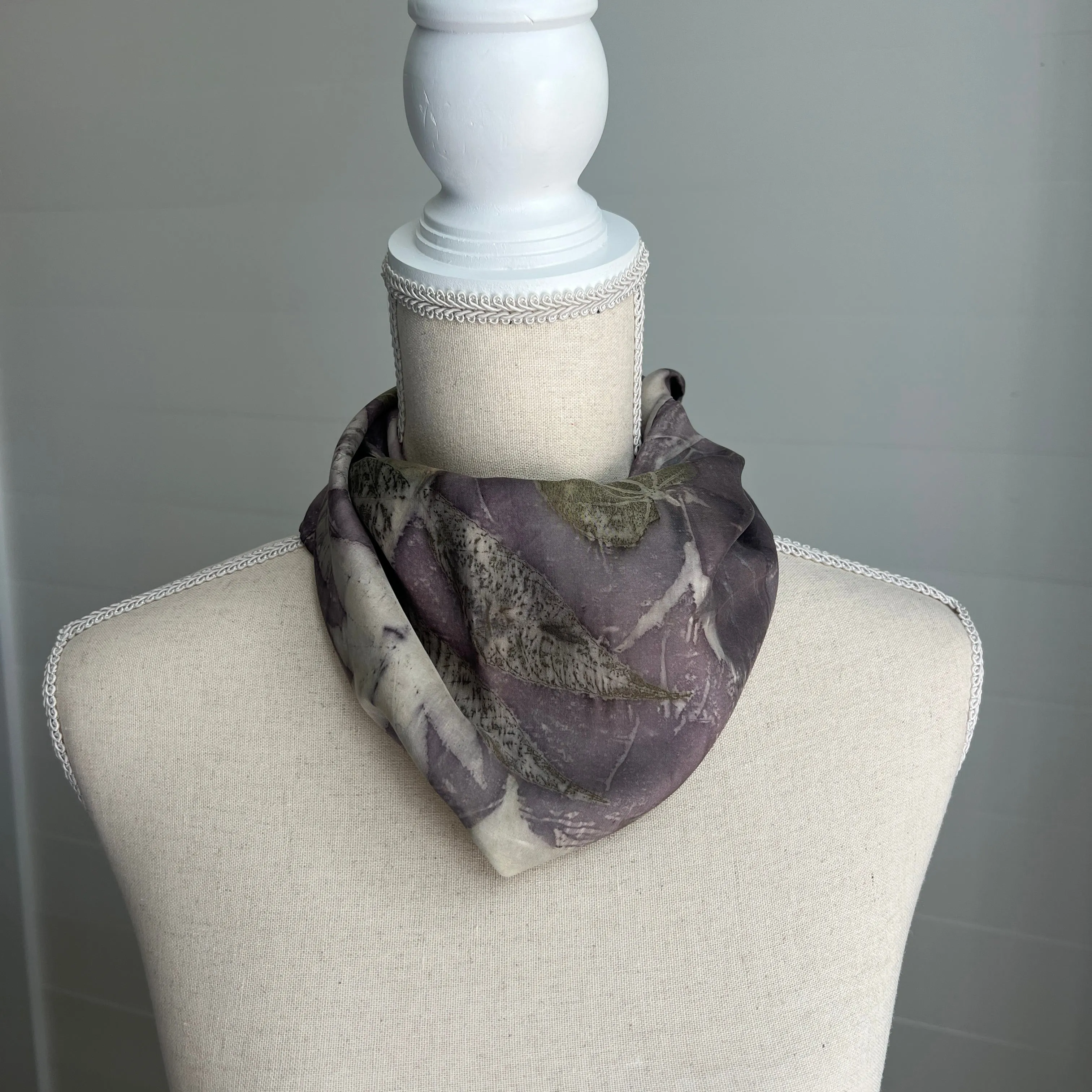 Silk Scarf | "Rory" Cochineal - Sappanwood