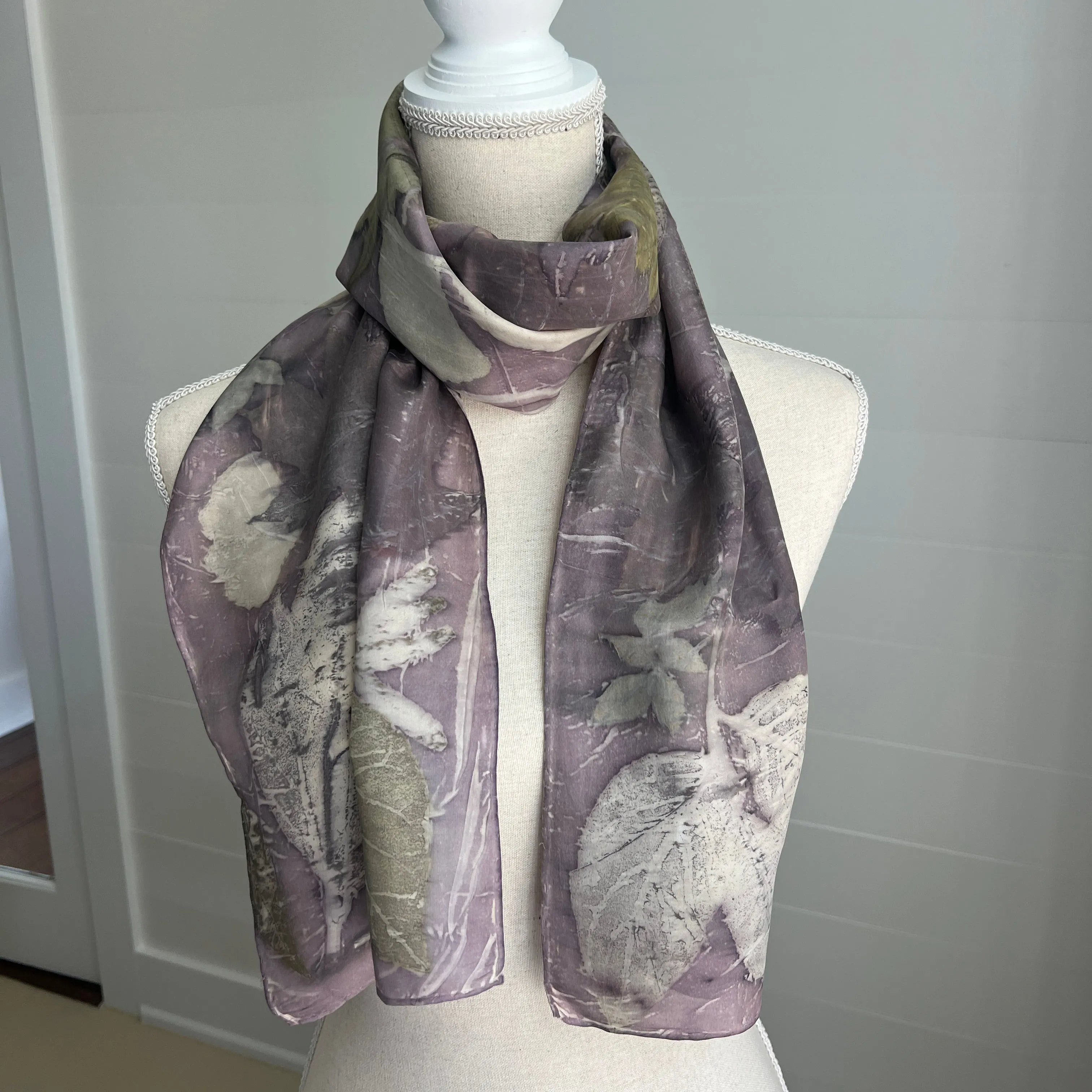 Silk Scarf | "Rory" Cochineal - Sappanwood