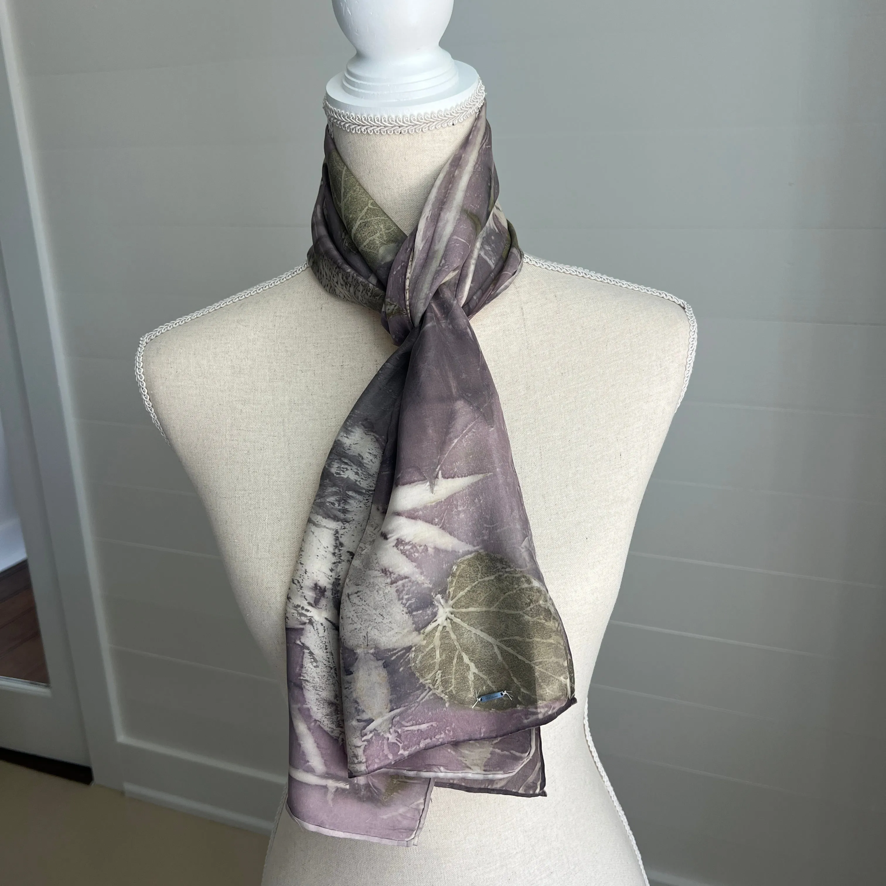 Silk Scarf | "Rory" Cochineal - Sappanwood