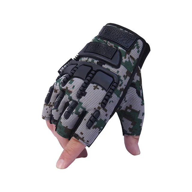 Tactical Fingerless Gloves