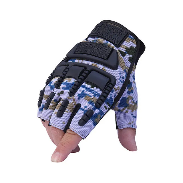 Tactical Fingerless Gloves