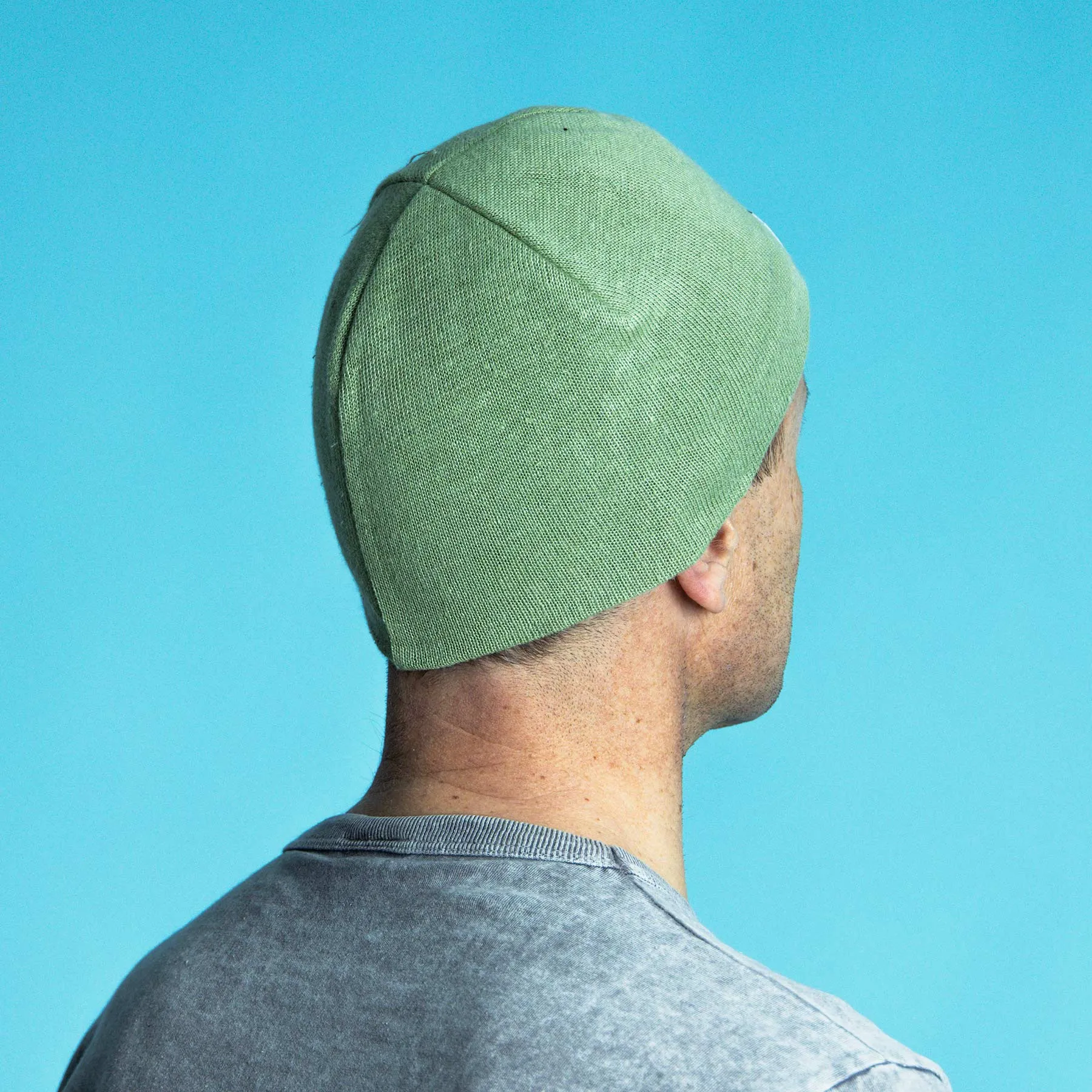 TALLAHASSEE 100% Organic Hemp Beanie Toque Hat (2-layer Jersey) (Unisex)