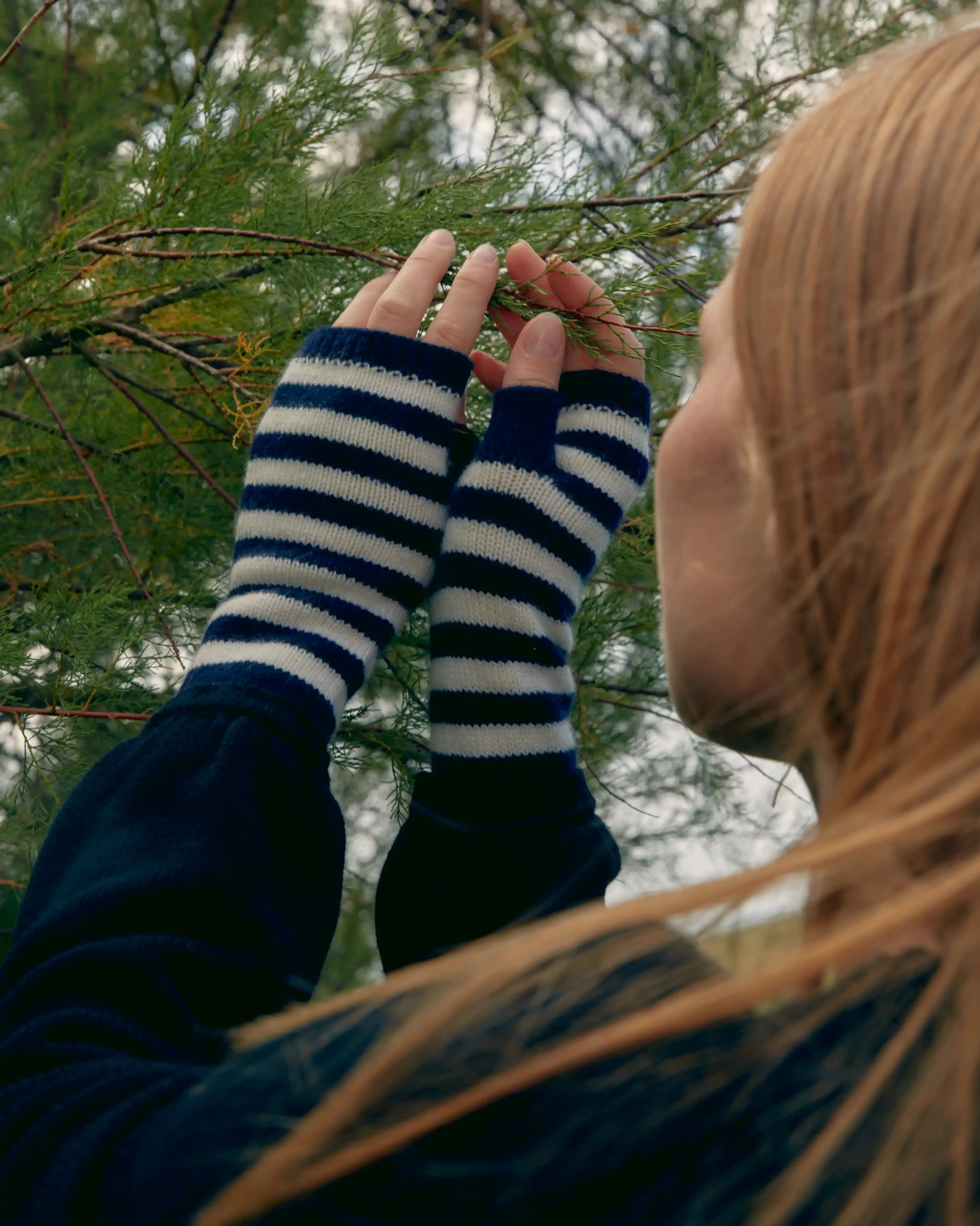 The Cashmere Fingerless Gloves