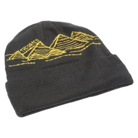 THEORIES BEANIES - FINGERPRINTS - BLACK