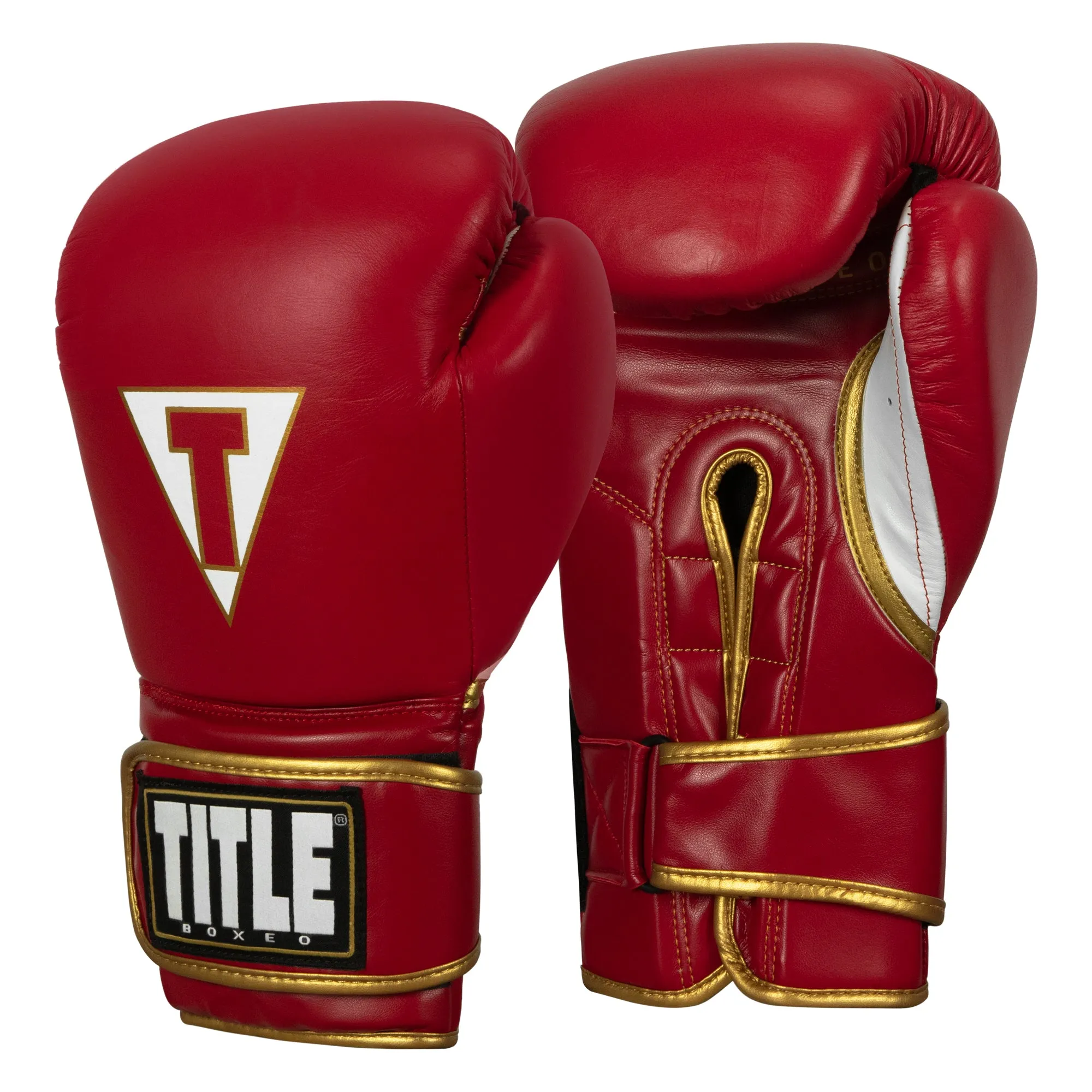 TITLE Boxeo Mexican Leather Bag Gloves Quatro