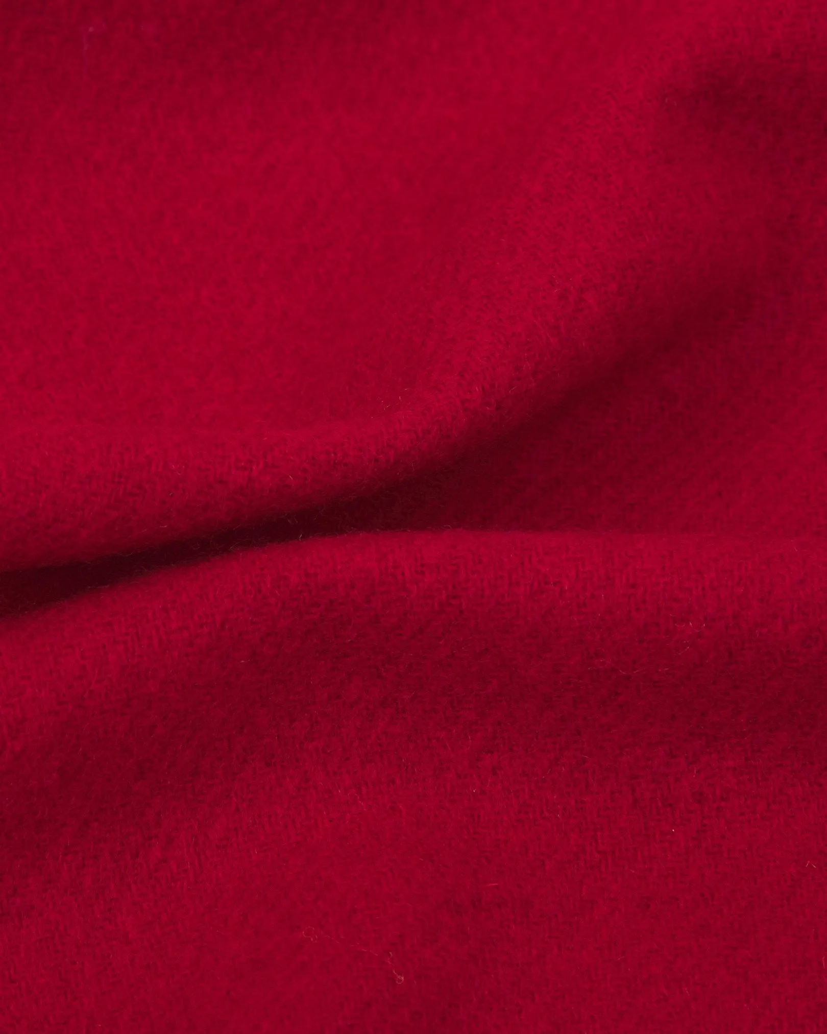 UK Wool Scarf - Lowlands in Scarlet