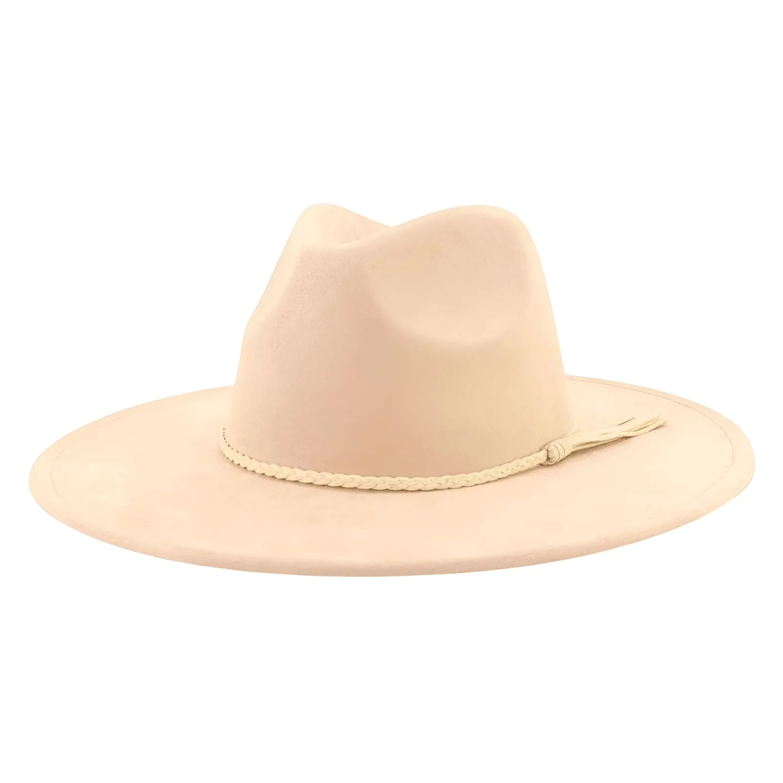 Unisex Suede Wide Brim Fedora - In 30 Colors!