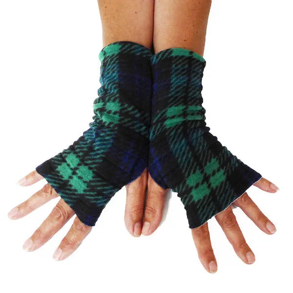 Wristees® Fingerless Gloves - Black Watch